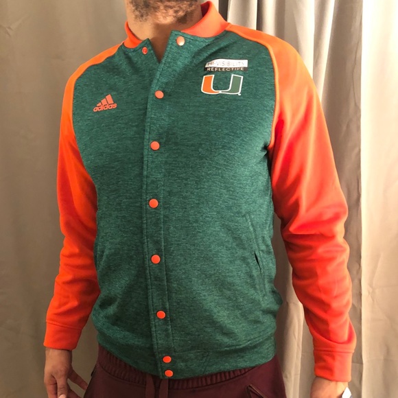 miami hurricanes adidas jacket